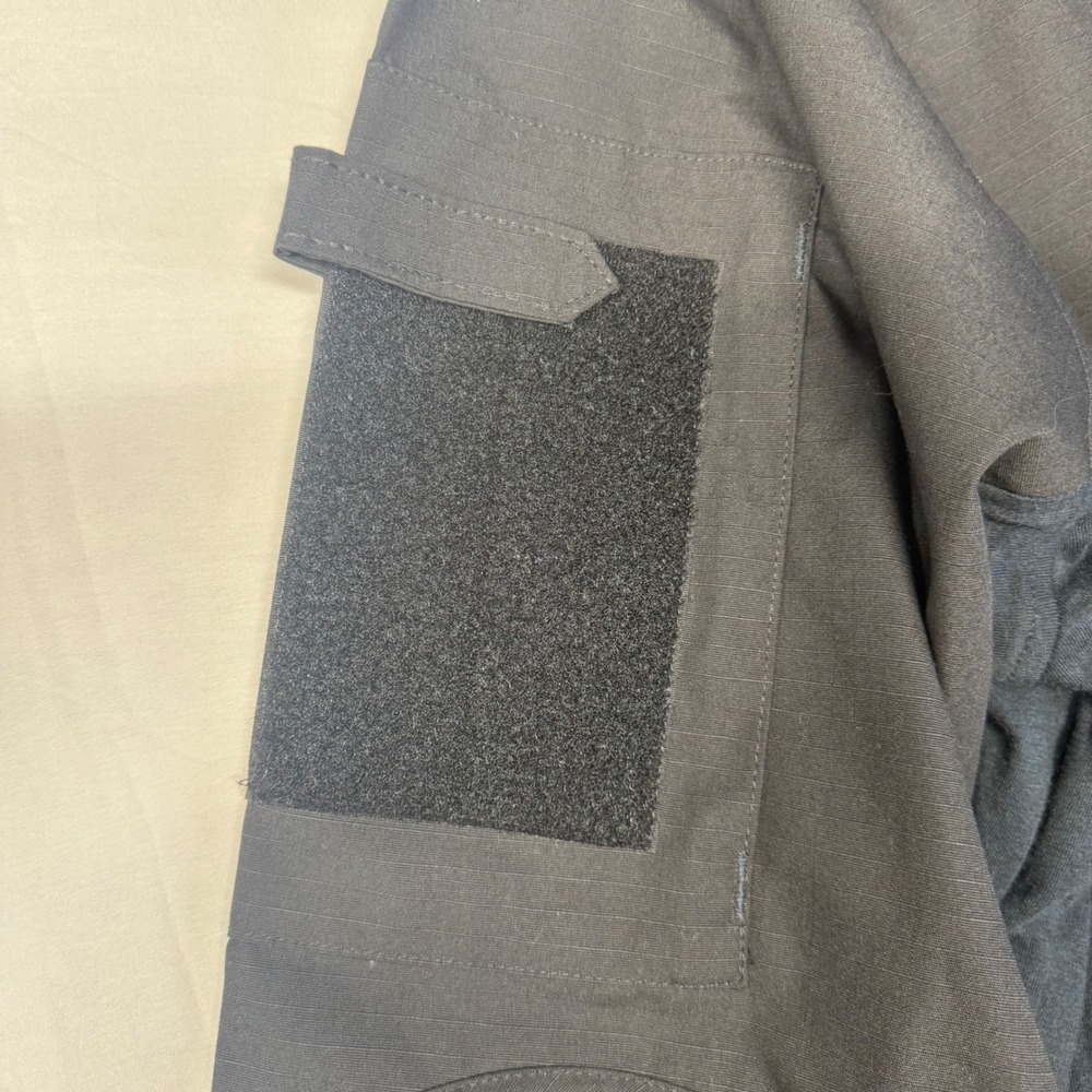 TRU-SPEC Combat Shirt XLR XL Regular Black CORDURA Tactical Military Long Sleeve - Picture 7 of 8